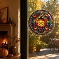 thumbnail image 5 of Kiddiway Halloween Hanging Acrylic Pumpkin Suncatcher - Flat Puzzle Window Decor for Party Favors Home Garden Porch,B, 5 of 8