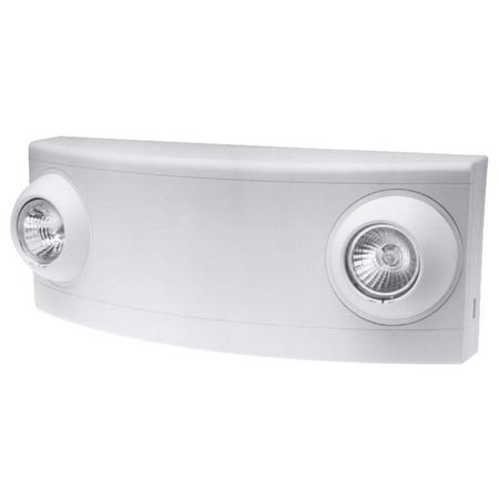 Hubbell Emergency Light Hubbell 85245 - LZ15 Emergency Light Unit Dual-Lite White Finish (LZ15 Designer Emergency Light Dual-Lite) ()