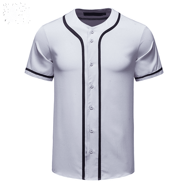TIMPCV Men's Button Baseball Uniforms, Blank Softball Uniforms, Hip Hop ...