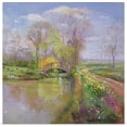 thumbnail image 1 of Great BIG Canvas | Rolled Timothy Easton Poster Print entitled Spring Bridge, 1992, 1 of 4