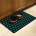 thumbnail image 3 of Pet Feeding Mat with Classic Polka Dot Print, Durable Waterproof Dog Food Mat, Absorbent, Non-Slip, Quick Dry, Washable Mat Featuring Vintage Polka and Retro Dots, 3 of 7