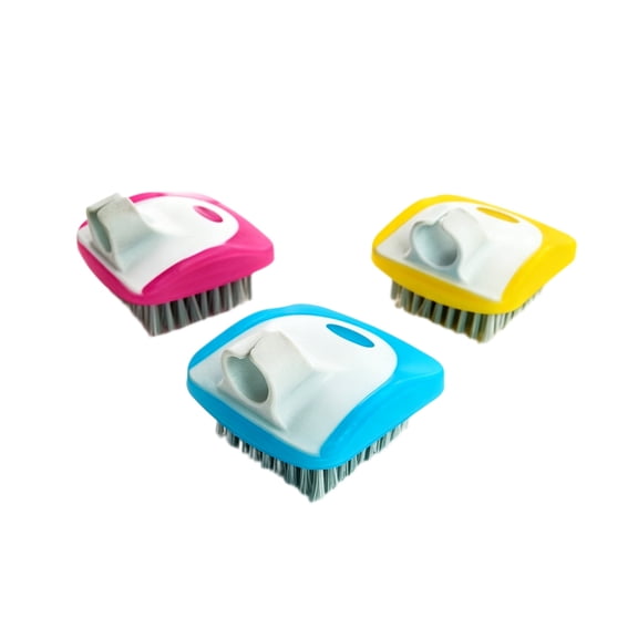 Tdxkok Fruit and Vegetable Cleaning Brush Set Mini Kitchen Scrub Brush for Produce Potato Carrot Dish Washing Cleaning H