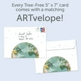 thumbnail image 3 of Tree-Free Greetings Birthday Greeting Card, 5 x 7, More Wonderful World (GO69834), 3 of 5