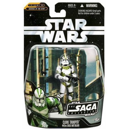 Clone Trooper Action Figure 442nd Seige Battallion Star