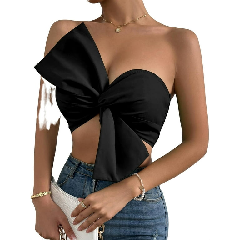 Black tube top walmart deals
