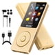 thumbnail image 1 of Reproductor MP3 RUIZU de 64 GB con Bluetooth 5.3, radio FM en tono dorado, 1 of 7