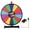 18", variant on WinSpin 12" Editable Color Prize Wheel Tabletop 14 Slots Tradeshow Events