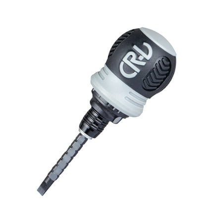 

TBOLINE Dual Purpose Slotted 2 in 1 Mini Ratchet Screwdriver Tool (Grey)