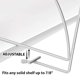 thumbnail image 4 of LYNK Professional® Home™ Separadores de estantes blancos altos - Organizadores y almacenamiento de armario de lino - Almacenamiento de ropa blanca - Organización de armario - Organizador de toallas pa, 4 of 5