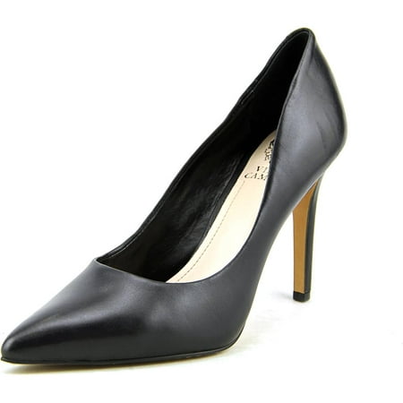 UPC 886216504002 product image for Vince Camuto Kain Women Pointed Toe Leather Black Heels | upcitemdb.com