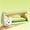 Green, variant on Double Layer Pencil Case, Wide Opening Clear Pencil Pouch with Built-in Phone Stand, 8.2 Inch Storage Bag for Office, Makeup, Daily Essentials