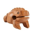 thumbnail image 5 of Wooden Wood Thailand Lucky, Thailand Traditional Craft Croaking Musical Instrument Home Office Decor(10.6CM), 5 of 8