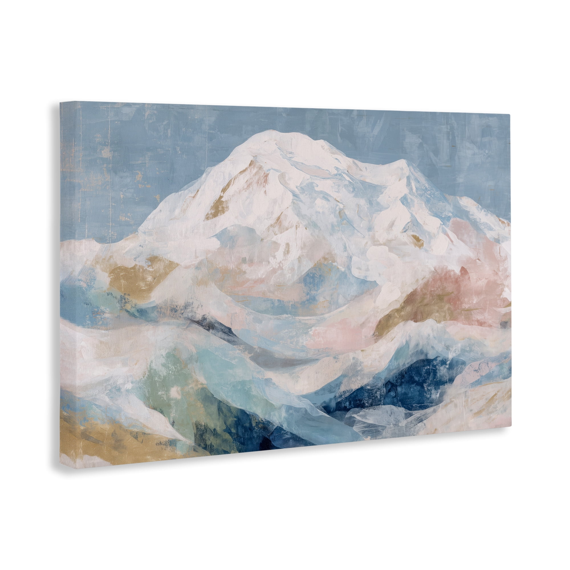 Stupell Industries Icy Mountain Range at Dusk Canvas Wall Art, design by Chromatic Storm Studio