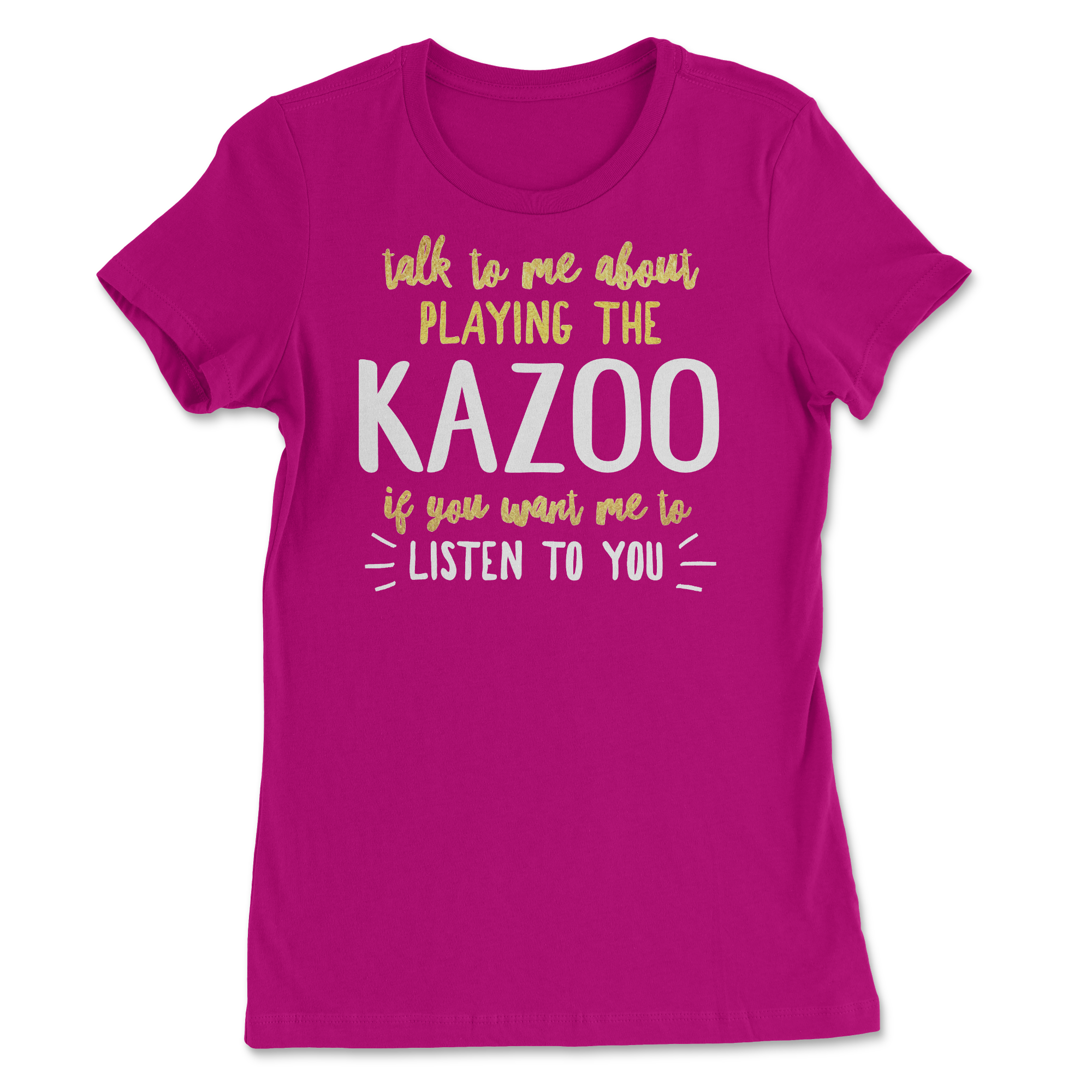 Funny Kazoo Shirt Talk to Me About the Kazoo