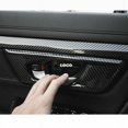 thumbnail image 3 of Pour Honda CR-V 2017-2021 Style Fibre de Carbone Garniture de Poignée de Porte Intérieure Auto 4x, 3 of 4