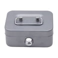 thumbnail image 2 of BKER Metal Small Storage With Lockable Cover Key Lock Organizer For Kids Cute Toys With Handle For Home, 2 of 6
