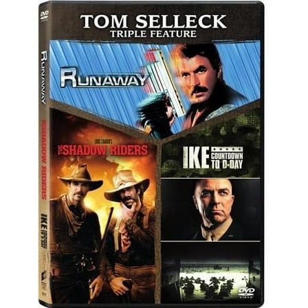 Tom Selleck Triple Feature (Runaway / The Shadow Riders / Ike: Countdown to D-Day) (DVD), Sphe Solutions, Action & Adventure