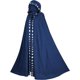 thumbnail image 4 of Capa con capucha unisex gótica misteriosa renacentista mago bruja disfraz de Halloween Cosplay capa de fiesta, 4 of 5