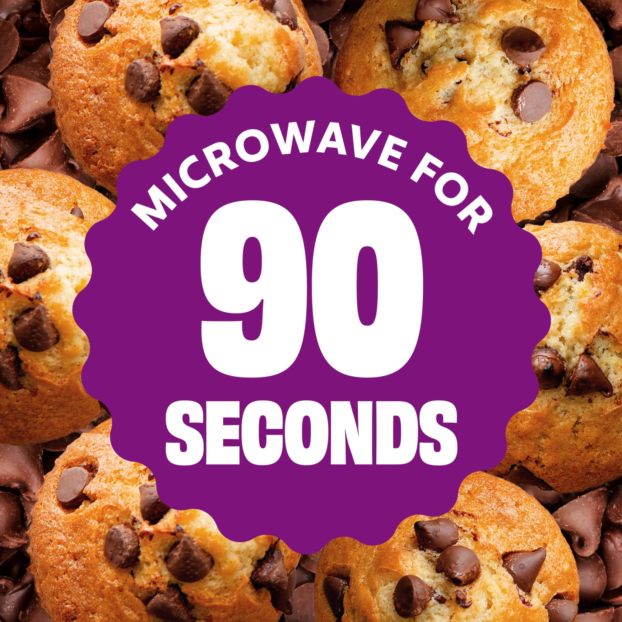 (12 pack) Premier Protein Chocolate Chip Protein Muffin Cup, 2.3 oz