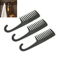thumbnail image 4 of Wide Tooth Comb, Hangable Design Reduce Hair Loss Shower Comb Reliable  For Home For Beauty Salon, 4 of 8