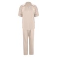 thumbnail image 3 of Elegant Women's Trousers Suit - Regular Fit, Spring Versatile Set, Machine Washable for Work & Weekend, 3 of 8
