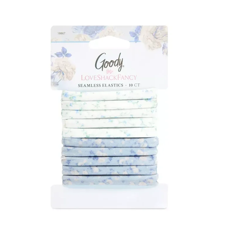 Goody x LoveShackFancy Seamless Elastics - Everblooming  display picture 3