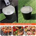 thumbnail image 6 of Drip Bucket and 15-Pack Disposable Foil Liners for Oklahoma Joe's, Traeger, Pit-Boss, Z Grill, Camp Chef, Grill Grease Liner Fits Most Offset Smoker, Rec Tec Pellet Grill Bucket, Black, 6 of 14