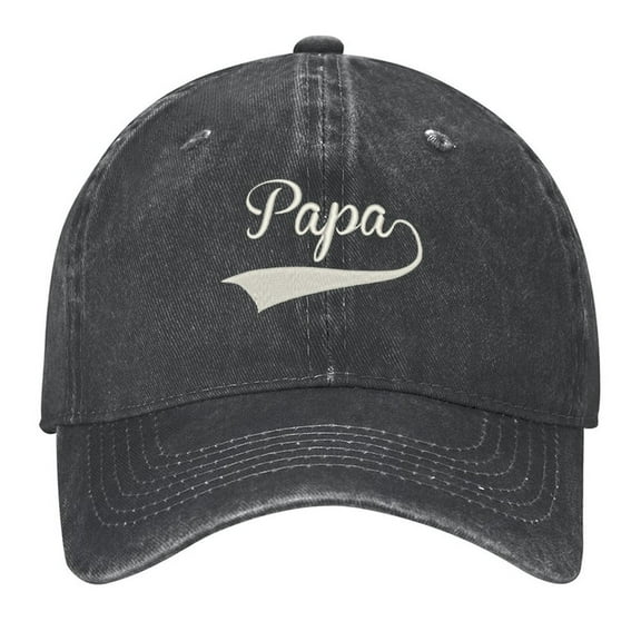 Papa Hat, Dad Hat Print Vintage Wash Dad Hat Adjustable Curved Brim Baseball Cap,Made In USA,Casual Outdoor Sports Fishing Cap for Men and Women