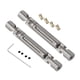thumbnail image 2 of 2 ejes de transmisión de metal para coche RC MN82, junta CVD, 69-93 mm, escala 1/12 plata, 2 of 9