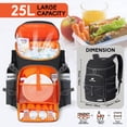 thumbnail image 4 of Mochila Cooler NEVO RHINO Aislada Impermeable para 36 Latas, 4 of 8