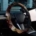 thumbnail image 6 of Easter 14.5 Inch Printing PVC Leather Car Wheel Cover Steering Wheel Covers Auto Accessories, 6 of 6