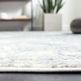 thumbnail image 4 of SAFAVIEH Lagoon Ainsley Abstract Area Rug, Ivory/Blue, 6'7" x 6'7" Square, 4 of 8