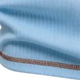 thumbnail image 6 of ZCFZJW Collared Muscle T-Shirts Men Slim Fit Textured Knit Athletic Workout Tees Shirts Short Sleeve 1/4 Button Down Shirts Casual Stylish Tshirt Tops Light Blue XL, 6 of 9