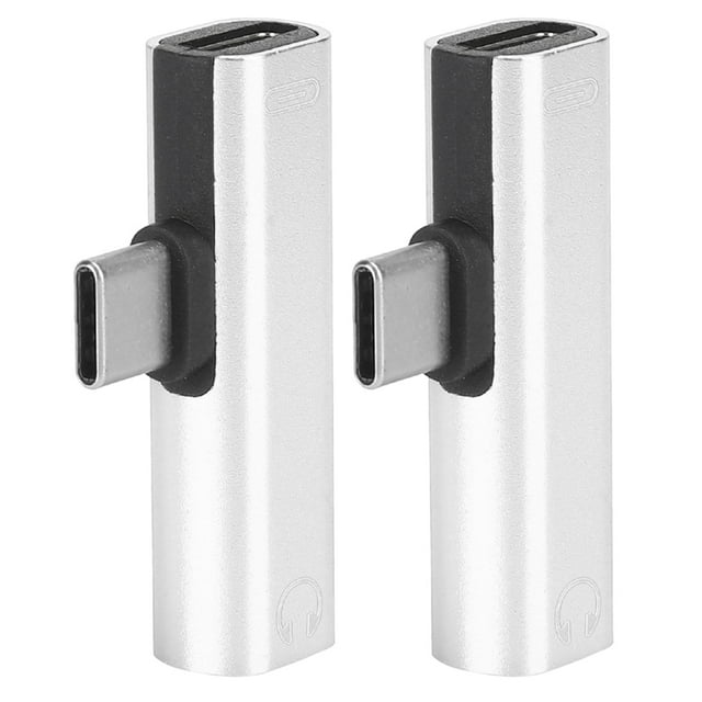 Type Audio Adapter,2Pcs 2 in 1 Type Audio Adapter Type Audio Cable Adapter Impressive Results