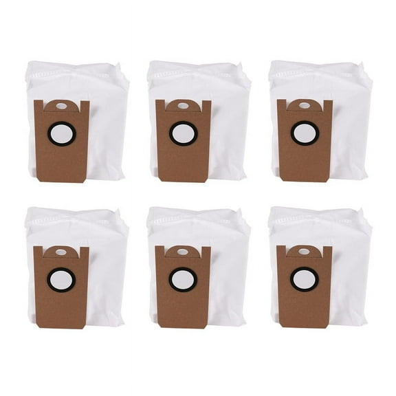 6 Pack Replacement Dust Bags for A90  Self-Emptying Robot Vacuum mj2864