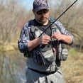 thumbnail image 2 of Bassdash Fishing Vest Adjustable for Men and Women, for Fly Bass Boat Fishing, 2 of 7