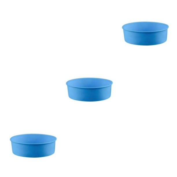 Molde de silicona Yuarrent Pastel de fiesta Azul 8 pulgadas