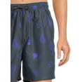 No Boundaries Men's & Big Men's Elastic Waist Swim Shorts, Sizes XS5XL