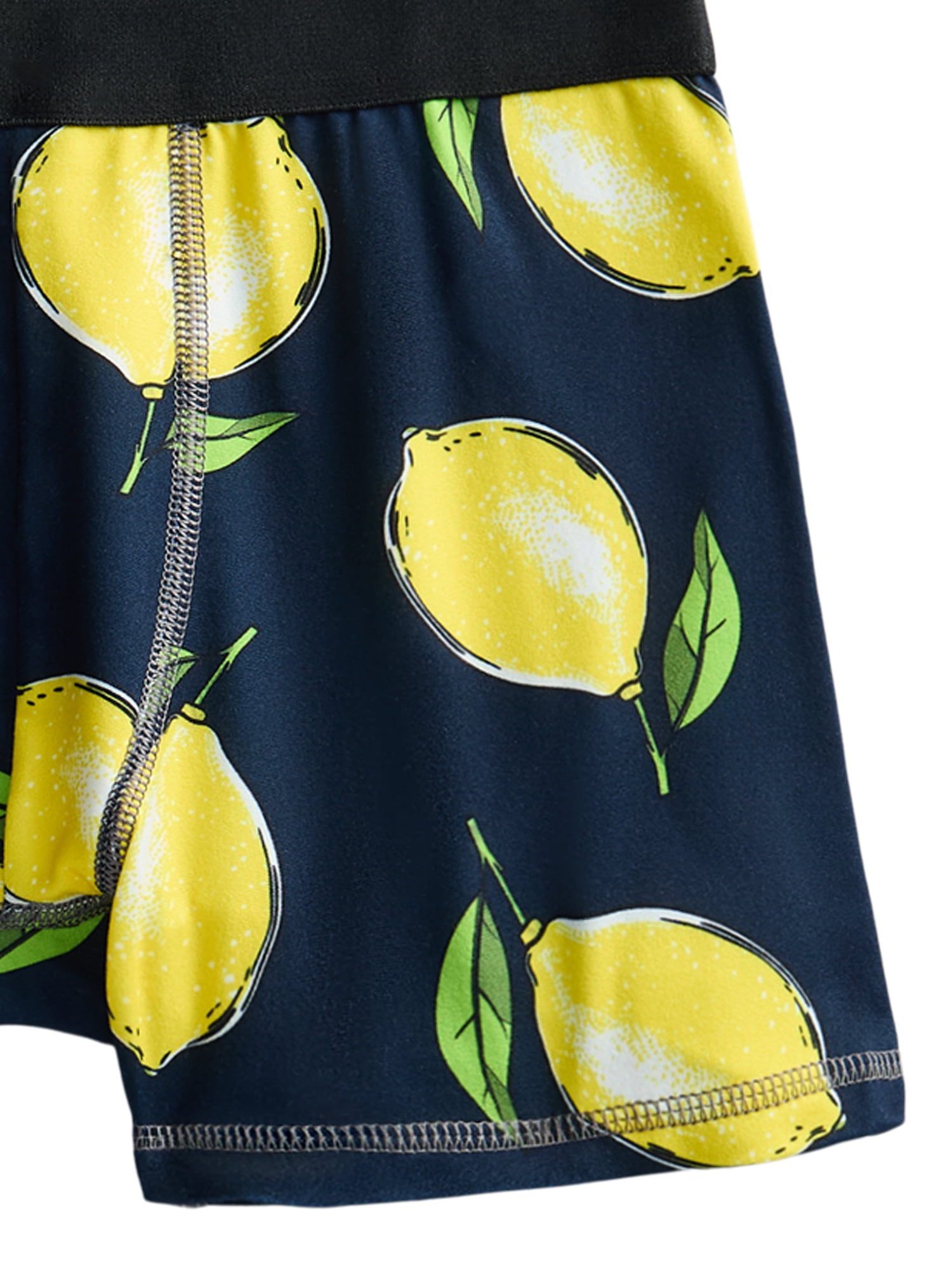 Wonder Nation Boys Underwear Fruit Print Boxer Briefs, 4-Pack, Sizes S-XL