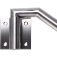 thumbnail image 4 of 2 Hooks Bar/clothing Hook, Wall Mounted Stainless Steel Coat Rack, Swing 180, Max Load 30kg, With 6 Rods, 4 of 5