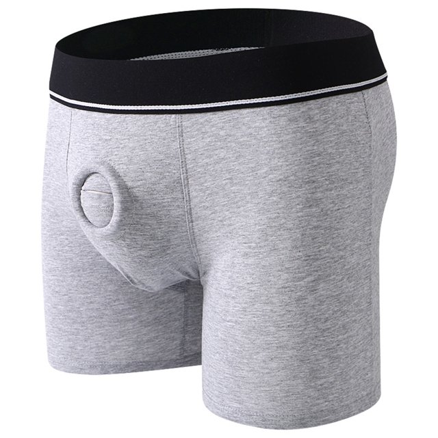 TINZ Men's Lingerie Cut Out Pothole Cutton Underwear G String Thong