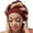 Wine, variant on AJGRHE Turban Head Wraps for Women Fashion Women Beading Braid Hat Ruffle Cancer Wrap Cap Sleep Caps Satin Lined Hair Bonnets Purple One Size