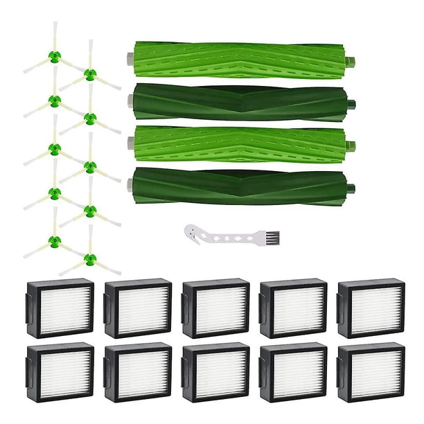 Reemplazo de robots de barrido Filtros de cepillos laterales con cepillo giratorio para Irobot Roomba I7 I7+ I3 I3+