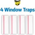 thumbnail image 3 of Raid Transparent Window Fly Trap, 6 Pk, Over 100 Flies Per Trap, Indoor Sticky Fly Strips for Flying Insects, No Insecticides, Mess-Free Bug Catcher for Kitchen & Bedroom Windows, Peel & Stick, 3 of 5