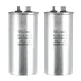 thumbnail image 6 of Uxcell 80uF 450V AC Aluminum Case with Terminal Round CBB65 Run Capacitor 2 Pack, 6 of 6