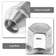 thumbnail image 3 of NUOLUX Tuerca Para Y Tornillo De Neumático En Inoxidable Plateado Para Autos Con Cubierta, 3 of 8