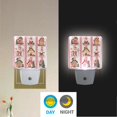 thumbnail image 2 of Yayeee LED Plug in Night Light for The Home with Auto Dusk to Dawn Light Sensors, 2 Pack, Green Christmas Houses, 2 of 6