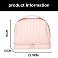 thumbnail image 2 of Dry-wet washing bag pu cosmetic storage bag cosmetic bag, 2 of 5