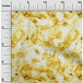 thumbnail image 1 of oneOone Georgette Viscose Yellow Fabric Florals Diy Clothing Quilting Fabric Print Fabric By Yard 42 Inch Wide, 1 of 4