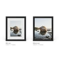 thumbnail image 4 of Oak Wood and Glass Single Picture Frame 8x10, 4 of 7